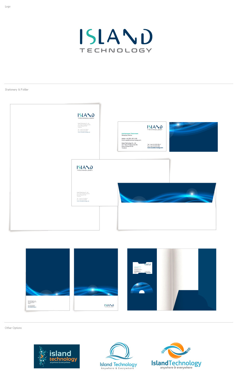 Branding & Identity - Island Technology Branding & Identity - Island Technology