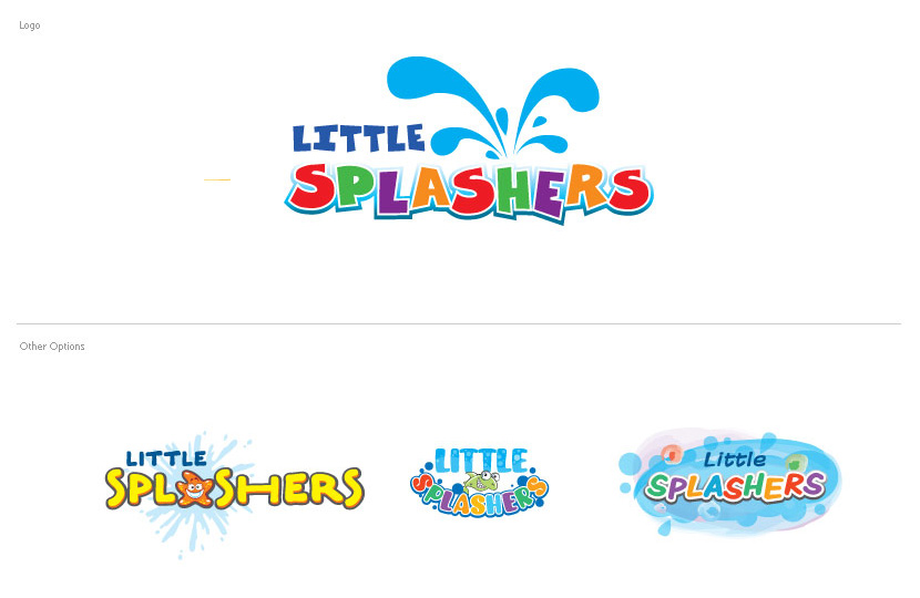 Branding & Identity - Listtle Splashers Branding & Identity - Listtle Splashers