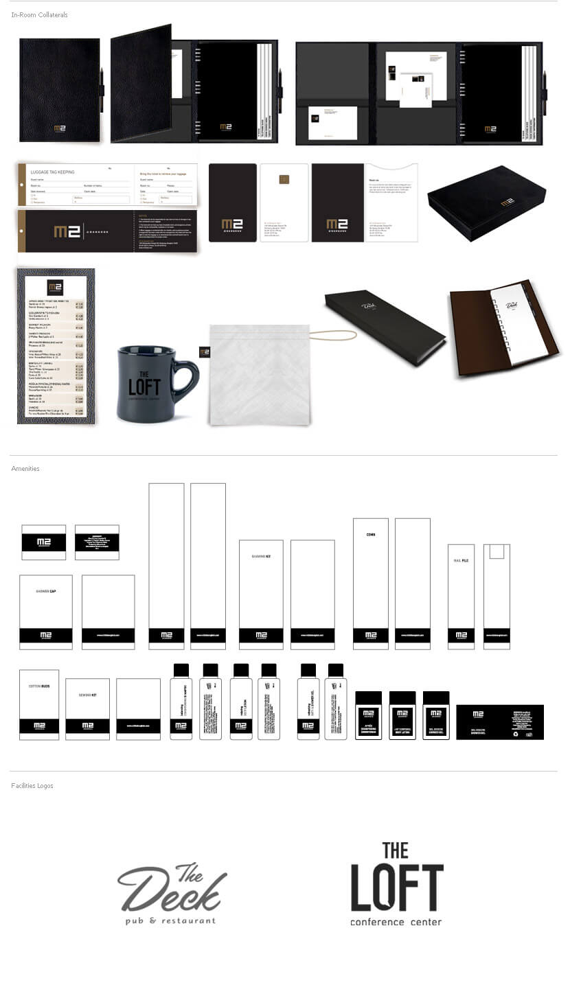 Branding & Identity - M2 de Bangkok Hotel Branding & Identity - M2 de Bangkok Hotel