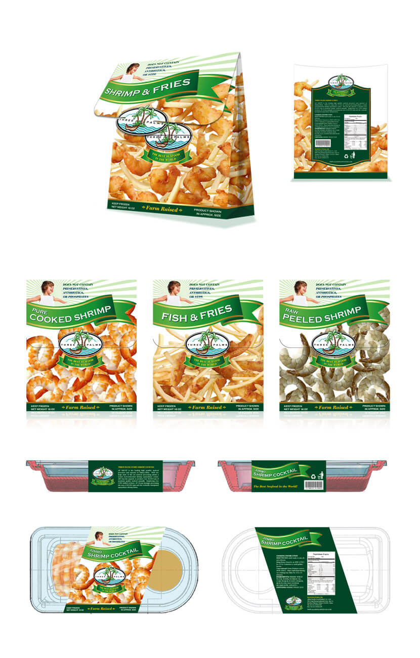 Packaging Design - Three Palms Packaging Design - Three Palms