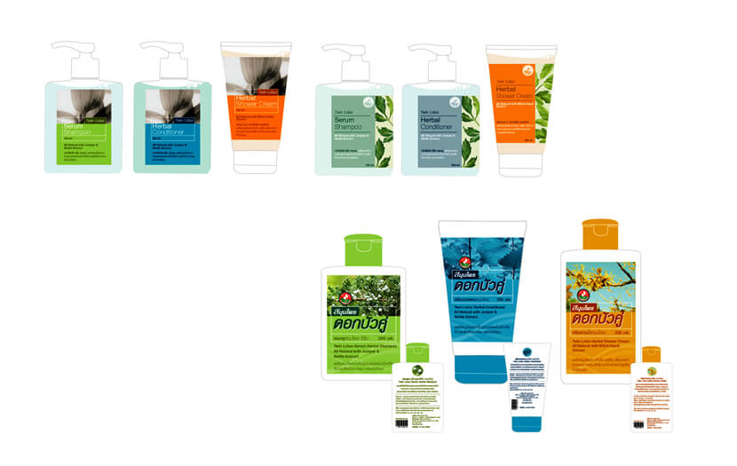 Packaging Design - Twin Lotus Packaging Design - Twin Lotus