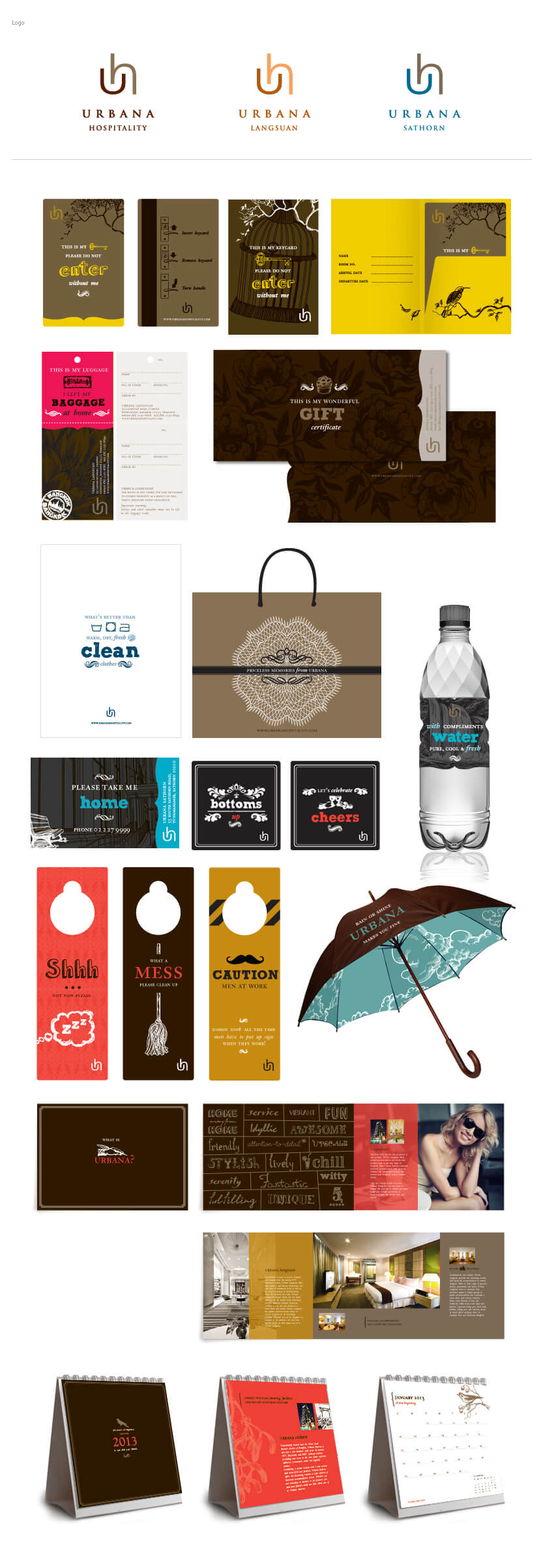 Branding & Identity - Urbana Hospitaliry Branding & Identity - Urbana Hospitaliry