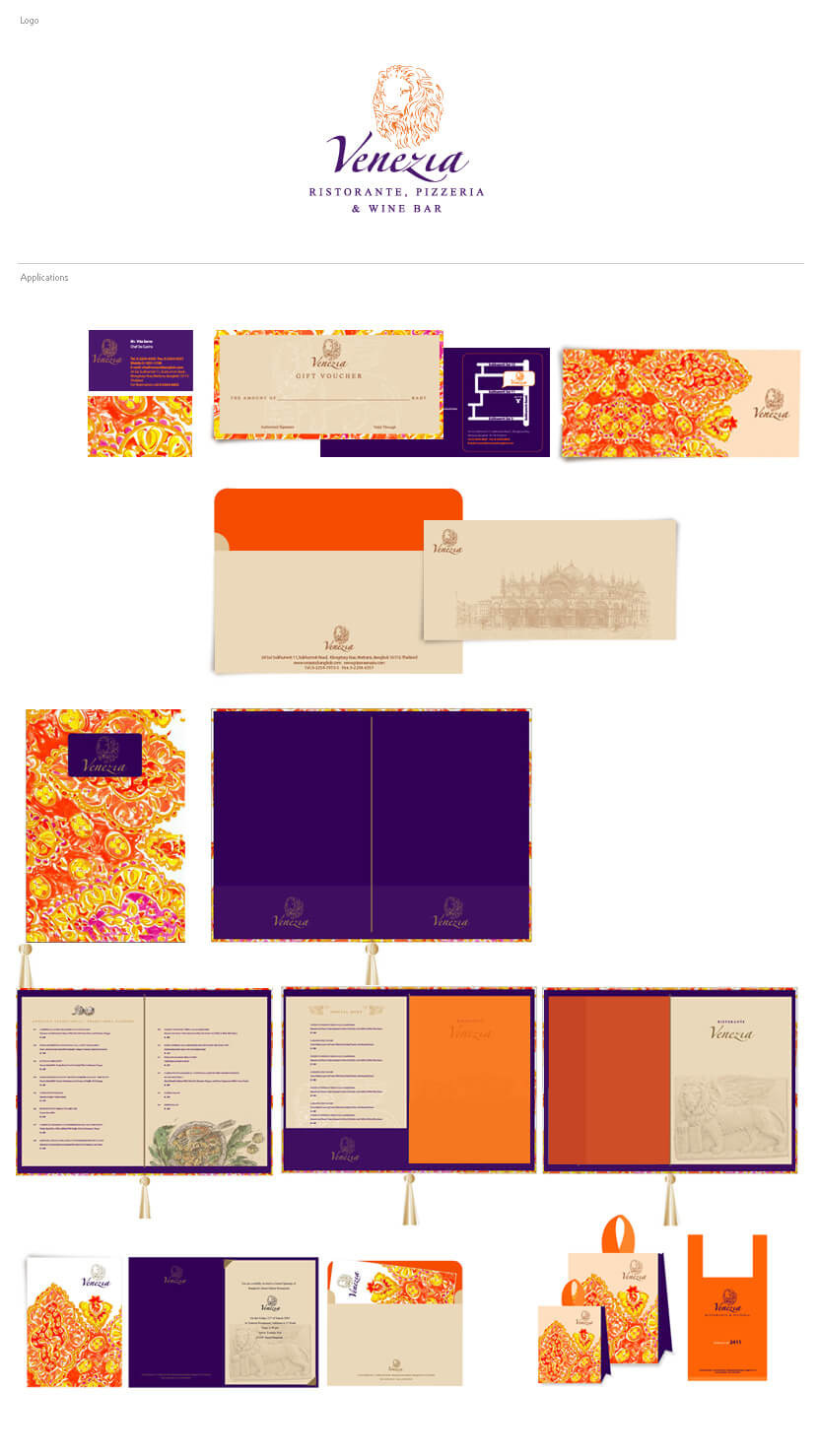 Print Design - Venezia Ristorante