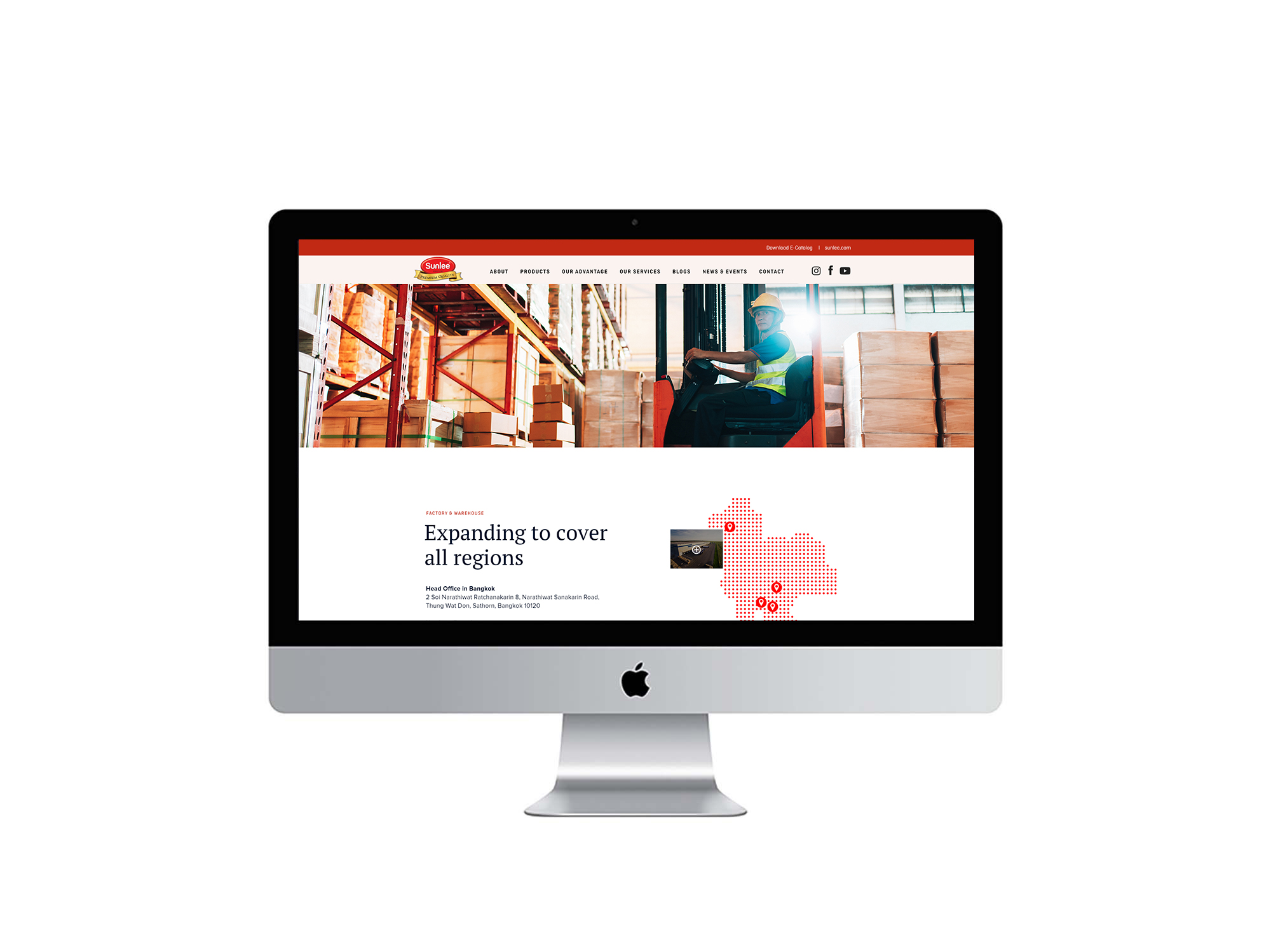 Corporate website design and development
